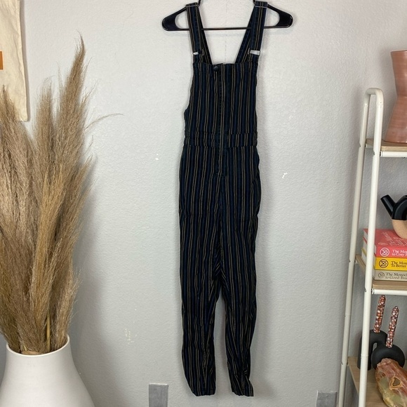 RVCA striped overalls - Picture 2 of 7